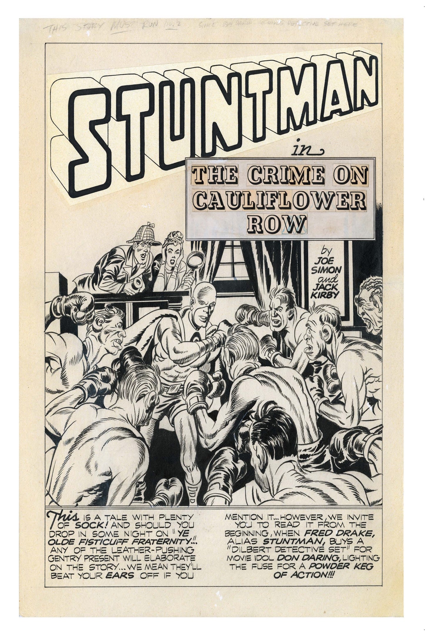 Stuntman #2 OA Edition Tom Morgan | Variant B