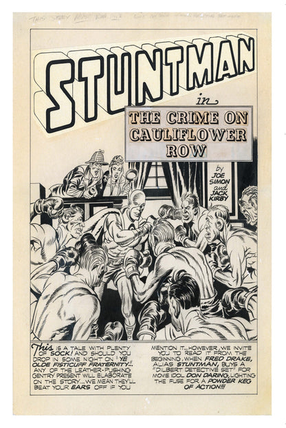 Stuntman #2 OA Edition Tom Morgan | Variant B