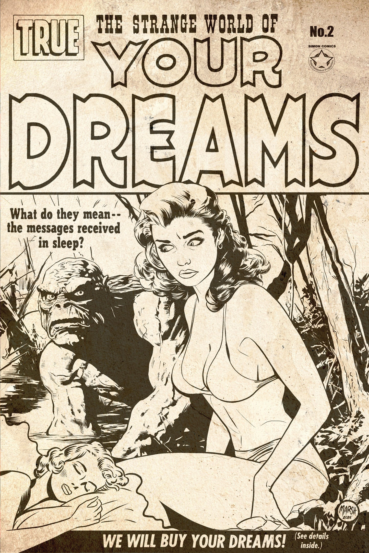 Strange World of Your Dreams #2 Adam Marsh OA Edition | Main Cover