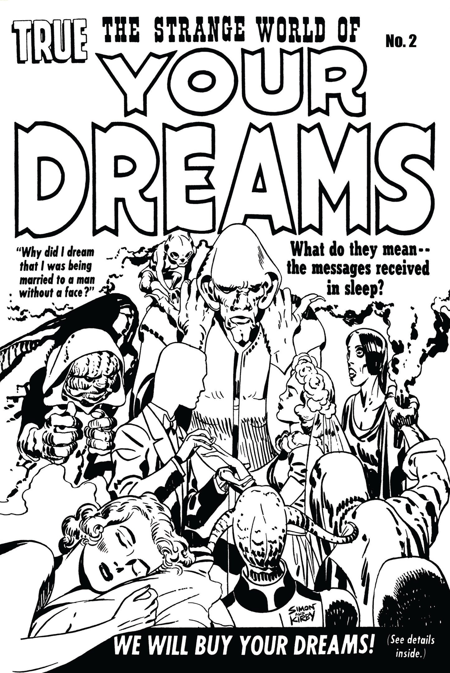 Strange World of Your Dreams #2 Joe Simon & Jack Kirby OA Edition | Variant C