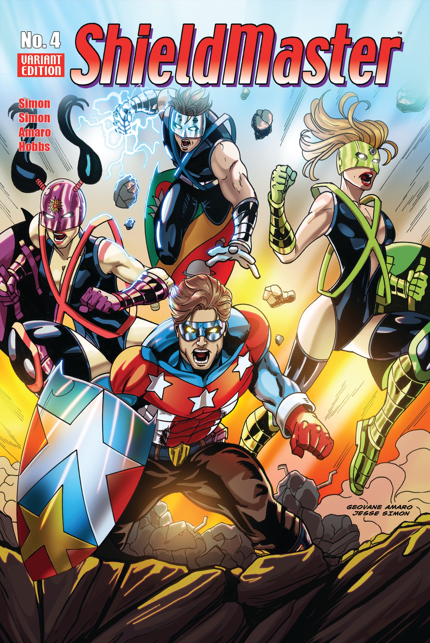 ShieldMaster #4 Geovane Amaro & Jesse Simon | Variant C