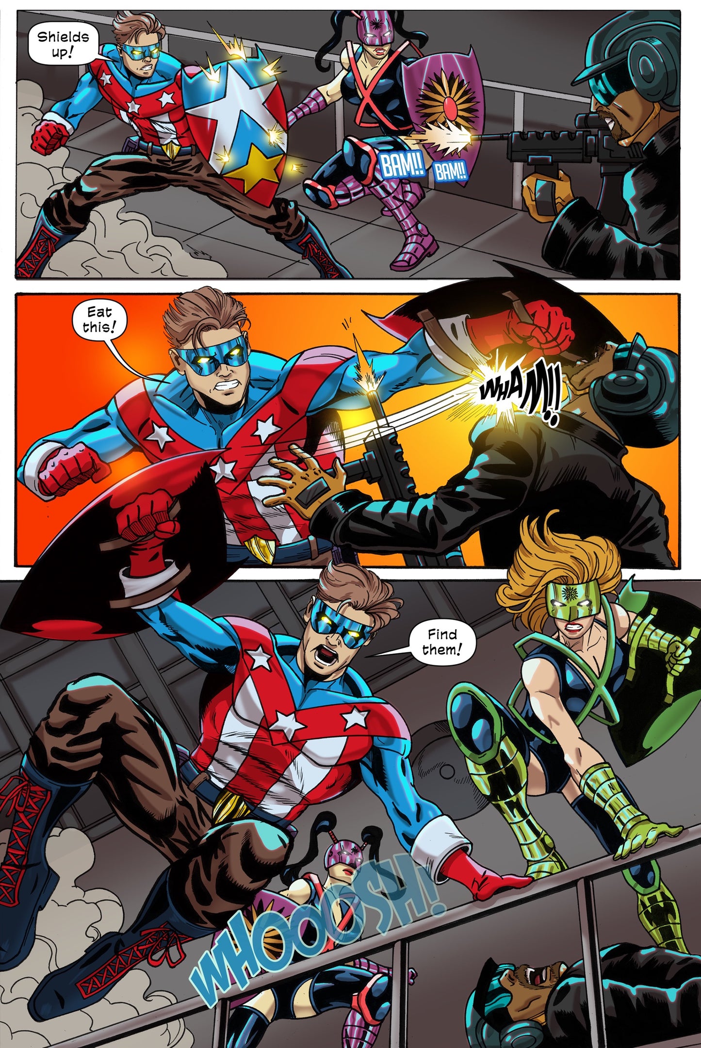 ShieldMaster #4 Mike Gustovich | Main Cover