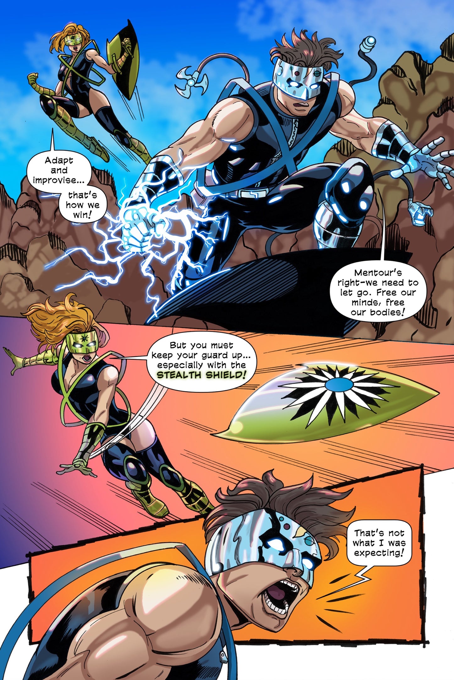 ShieldMaster #4 Mike Gustovich | Main Cover