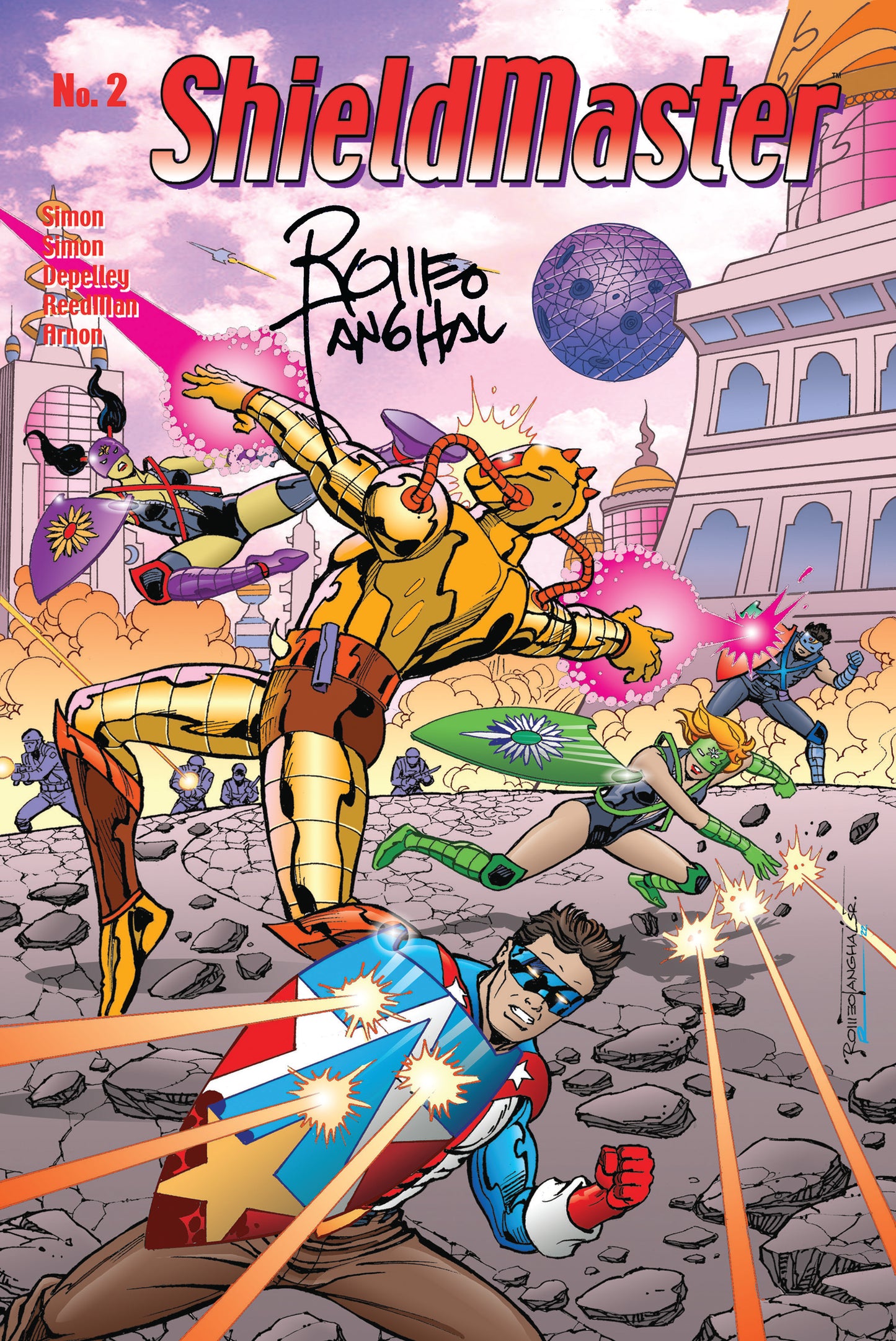 SIGNED | ShieldMaster #2 Romeo Tanghal | Main Cover