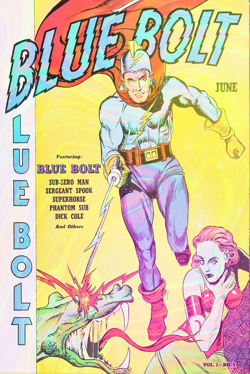 Blue Bolt #1 Joe Simon | Variant C