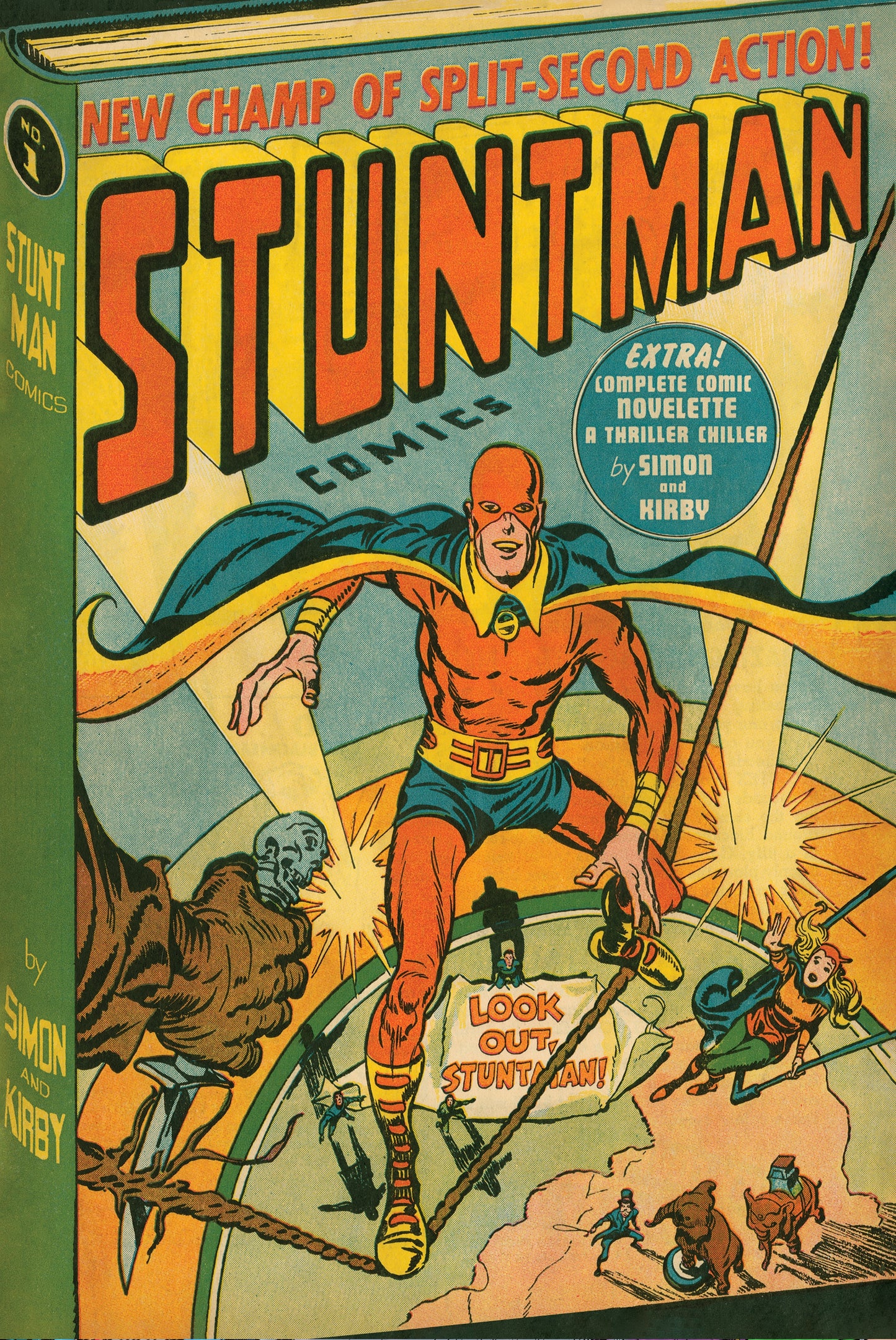 Stuntman #1 Joe Simon & Jack Kirby | Variant C