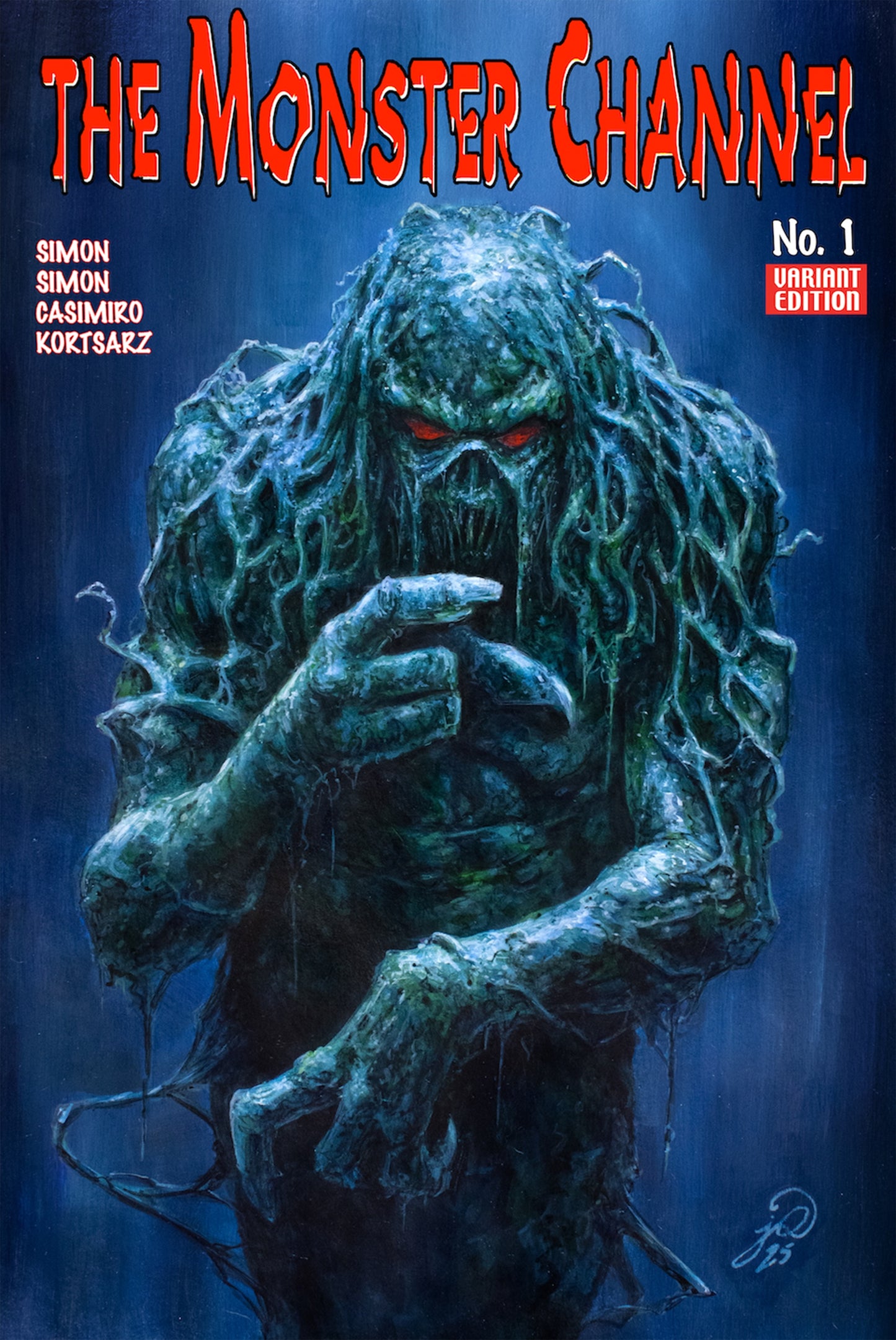 The Monster Channel #1 Johnny Desjardins | Variant C