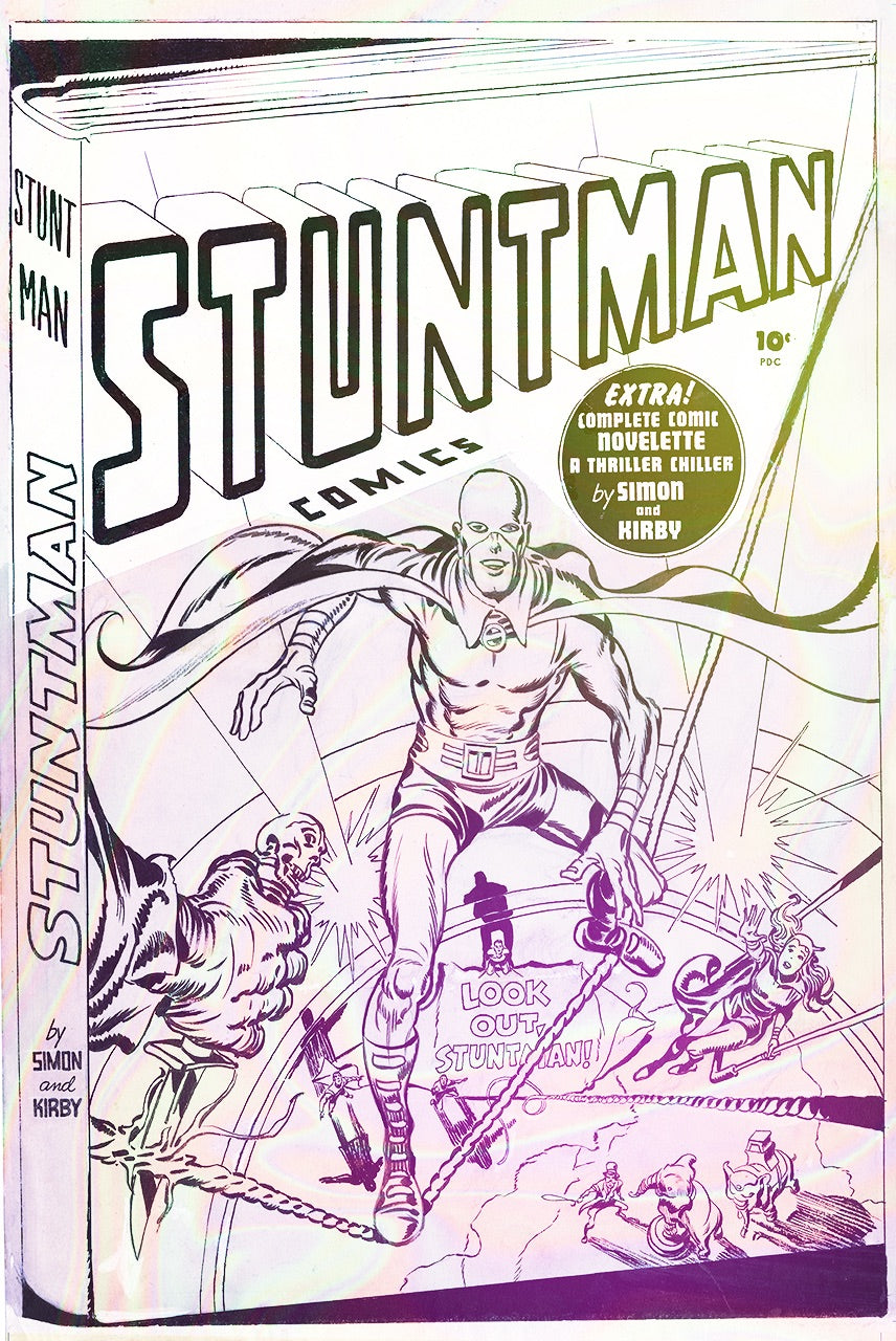 Stuntman #1 OA Edition Joe Simon & Jack Kirby | Variant C