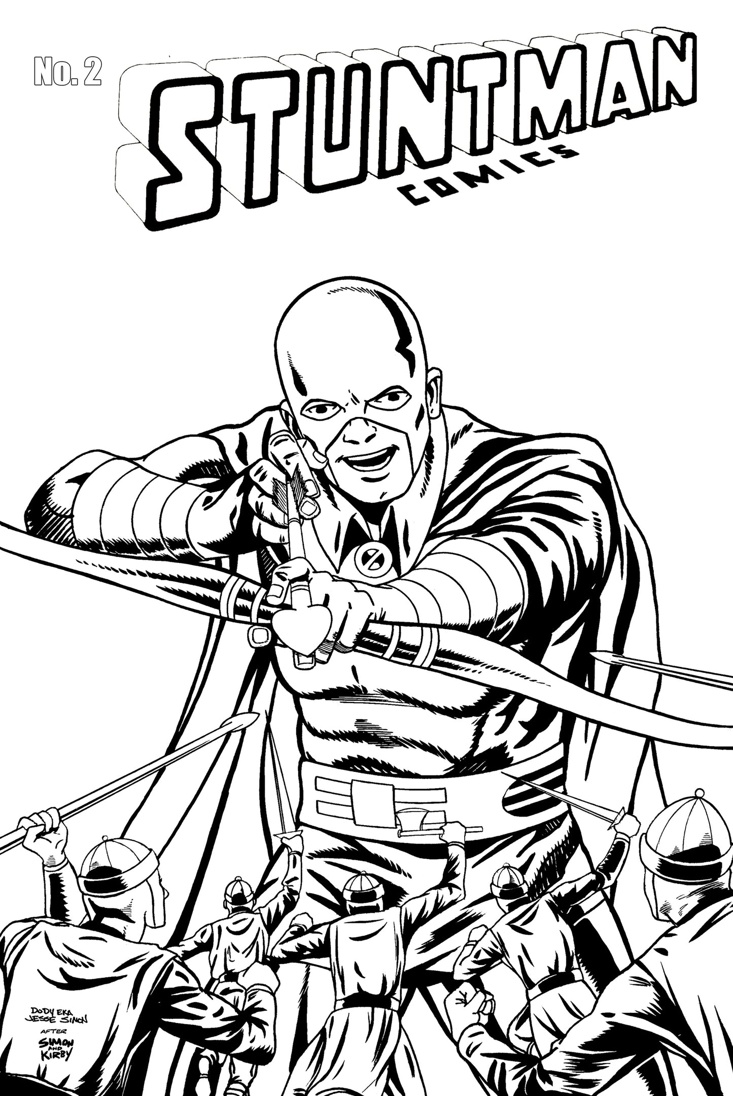 Stuntman #2 OA Edition Dody Eka & Jesse Simon | Main Cover