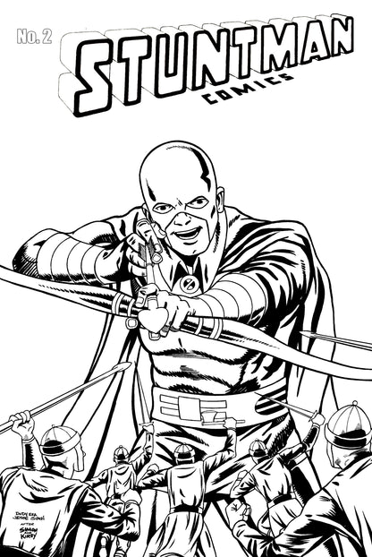 Stuntman #2 OA Edition Dody Eka & Jesse Simon | Main Cover