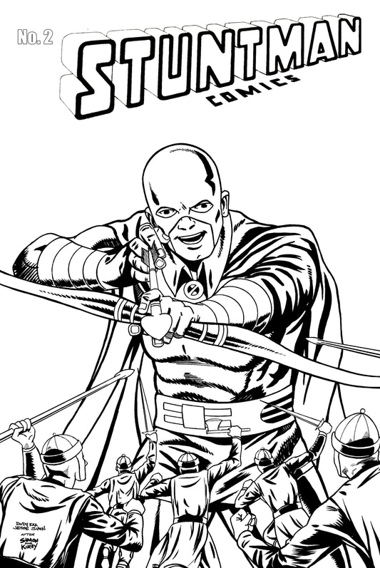 Stuntman #2 OA Edition Dody Eka & Jesse Simon | Main Cover