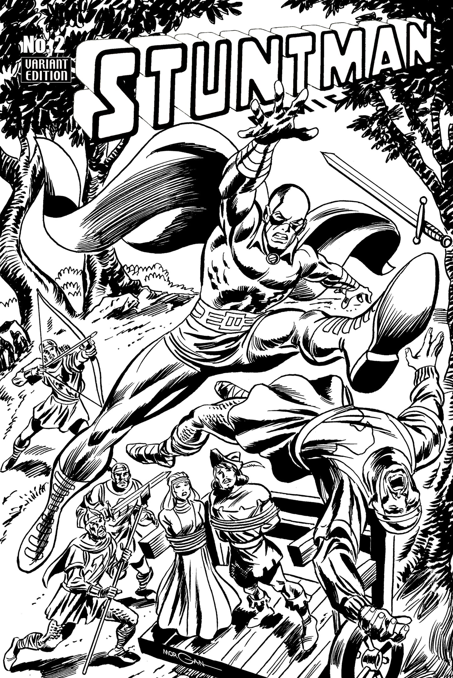 Stuntman #2 OA Edition Tom Morgan | Variant B